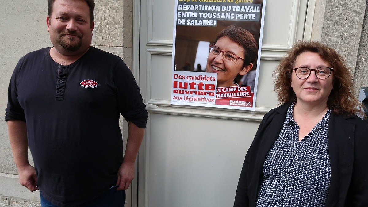 Législatives : Isabelle Apro et Cédric Fischer, candidats Lutte ouvrière