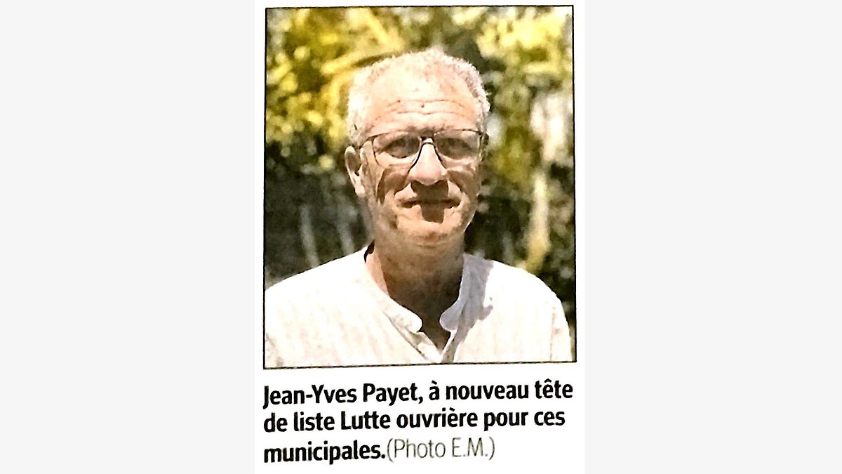 Illustration Jean-Yves Payet, champion de la ténacité
