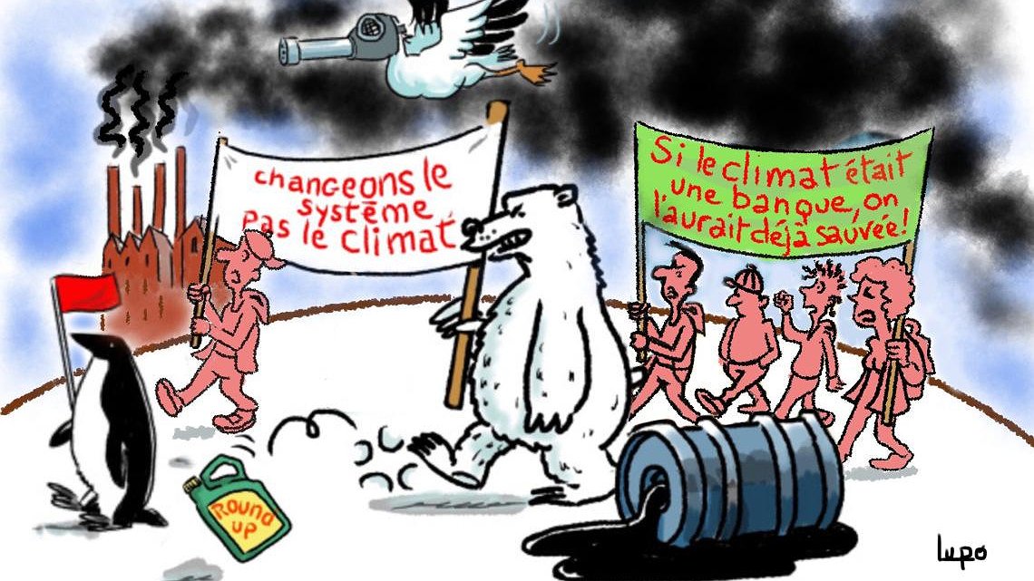 Illustration - ”Changeons le système pas le climat”