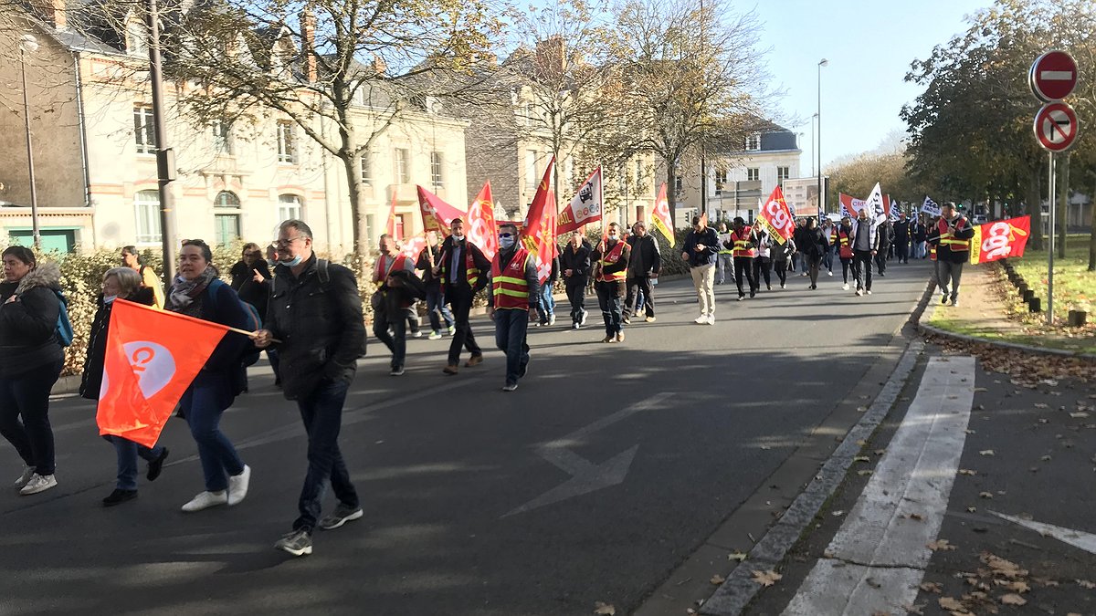 Illustration - Les chauffeurs du Loiret en grève
