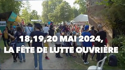 Illustration Bus pour la fête de Lutte ouvrière