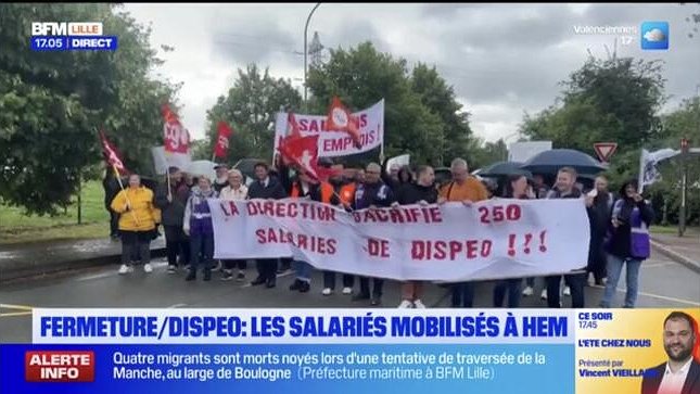 Illustration - Révoltant : 250 salariés de Dispeo jetés à la rue