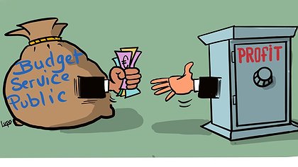 Illustration Un pâtissier gourmand… de subventions publiques