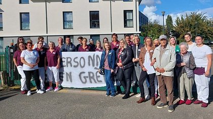 Illustration Grève à l’Ephad