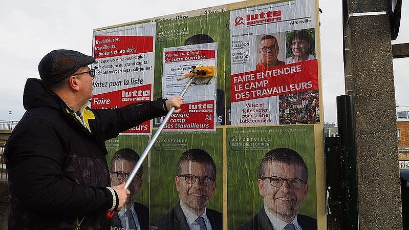 Illustration Des listes Lutte ouvrière - Le camp des travailleurs