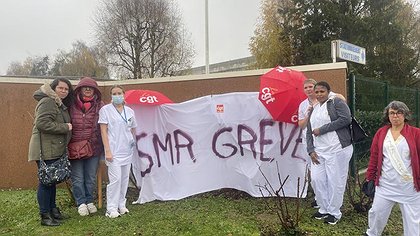 Illustration Ras le bol au Service Médical de réadaptation de Bois Guillaume