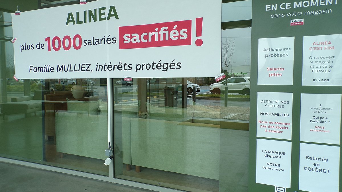 Illustration Des dizaines de milliards pour la famille Mulliez, la porte pour les salariés d’Alinéa