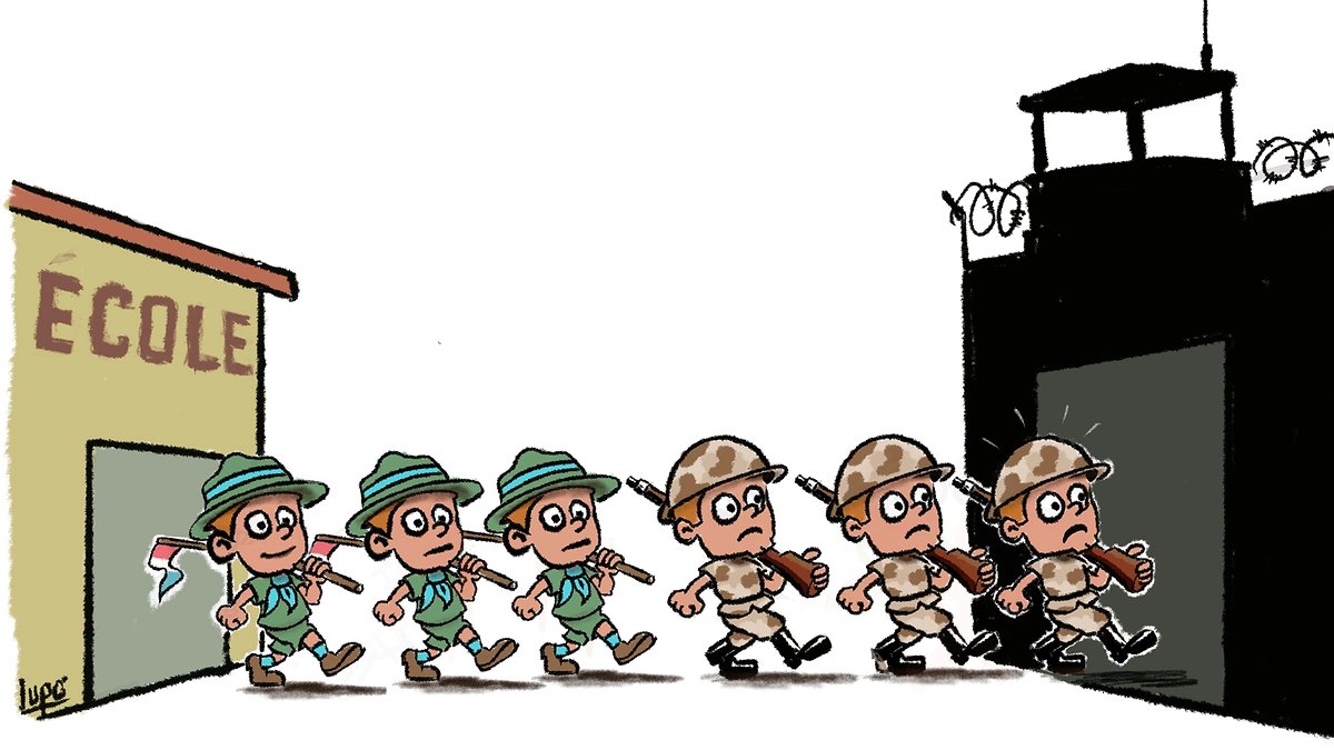 Illustration la ministre des dernières colonies