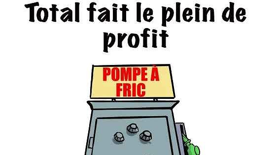 Illustration - l'État vigilant... pour protéger Total