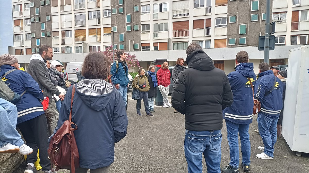 Illustration Les facteurs de Rennes et Pacé en grève