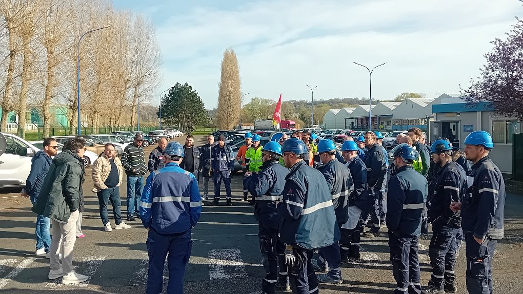 Illustration - Synthomer : Une lutte pour les embauches.