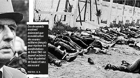 Illustration - la France massacrait en Algérie