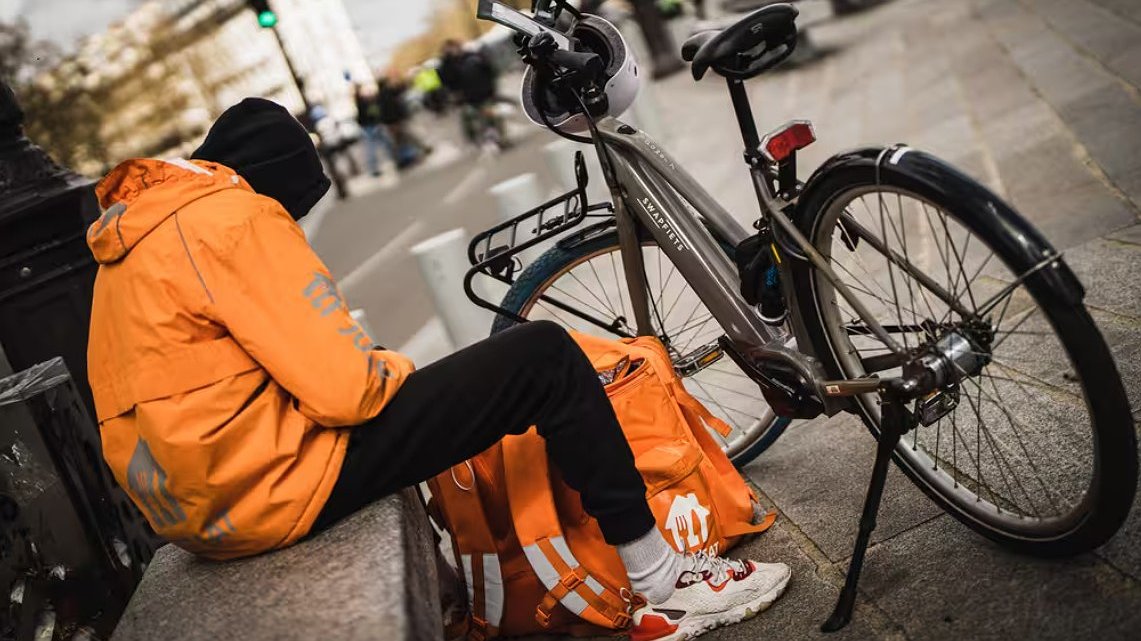 Illustration Une « maison des livreurs » pour les coursiers à vélo