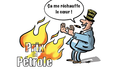 Illustration profits records et licenciements