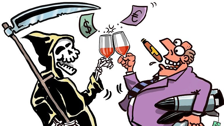 Illustration - le marché de la mort se porte bien