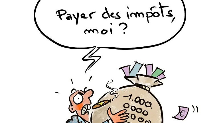 Illustration - micro-impôt pour méga-fortunes