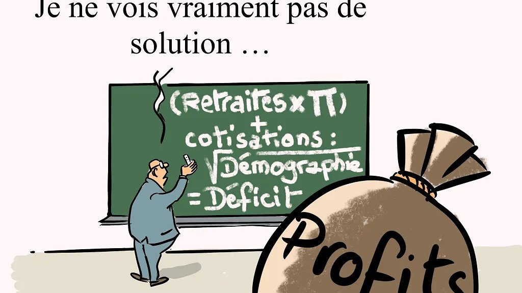 Illustration les retraités dans le viseur