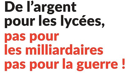 Illustration Le ministre est de sortie… les lycéens aussi !