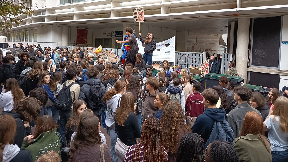 Illustration - Lycée Camille Saint-Saëns : une détermination intacte.