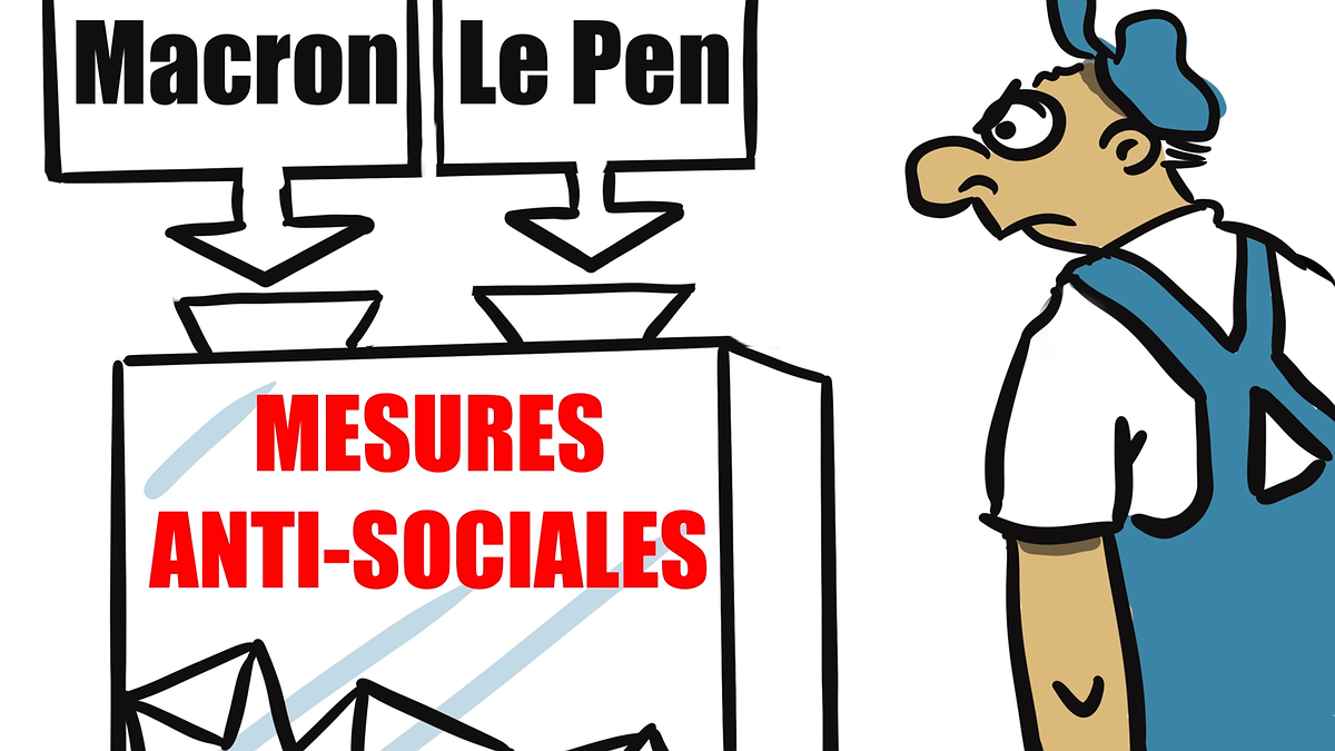 Illustration - Contre Macron et contre Le Pen, pour le camp des travailleurs ! 
