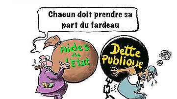 Illustration Le camp des travailleurs ou celui du Medef !
