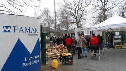 Illustration - quatre jours de grève pour les salaires