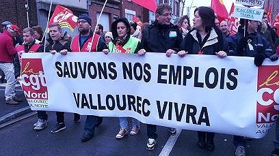 Illustration - manifestation contre  les suppressions d’emplois