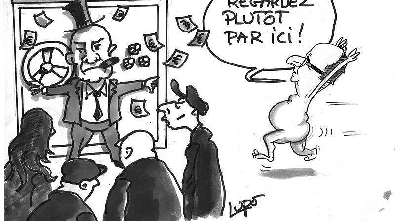 Illustration - profits riment avec suppressions d’emplois