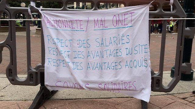 Illustration - manifestation des salariés du ménage