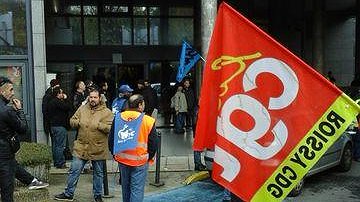 Illustration - grève des bagagistes