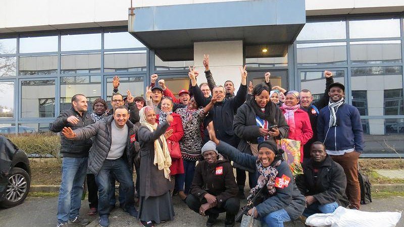 Illustration - victoire des grévistes de Novasol