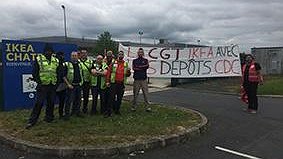 Illustration - en grève pour les salaires