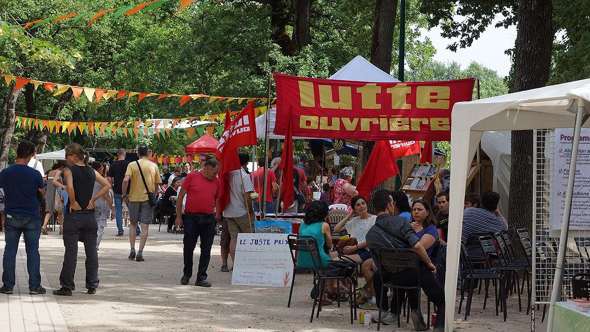 Illustration - Fête de Lutte ouvrière à Perpignan