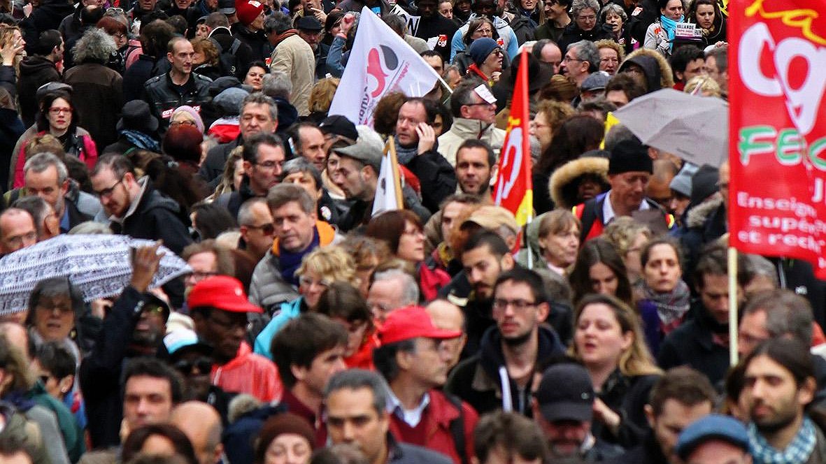 Illustration - Lisez Lutte de classe,  revue mensuelle de l’Union communiste internationaliste