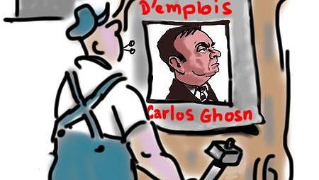 Illustration - les travailleurs créent les richesses…  les actionnaires empochent