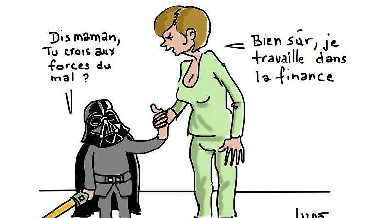 Illustration - traders et milliardaires