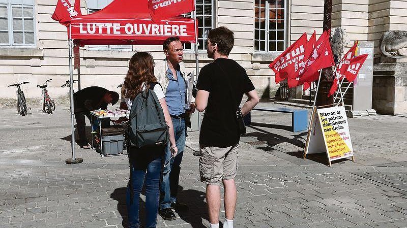 Illustration - Les militants de Lutte ouvrière à votre rencontre