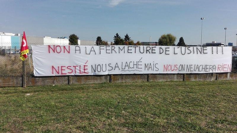 Illustration - non aux suppressions d’emplois !