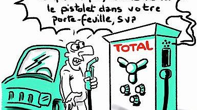 Illustration - le mépris  et la matraque du gouvernement