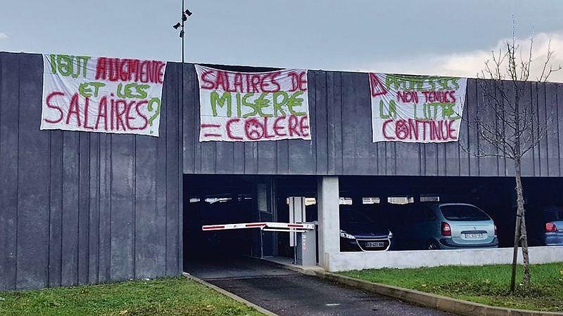 Illustration - des cheminots ripostent