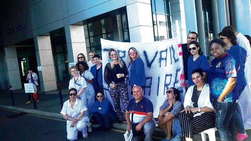 Illustration - en lutte