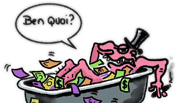 Illustration - le magot des parasites