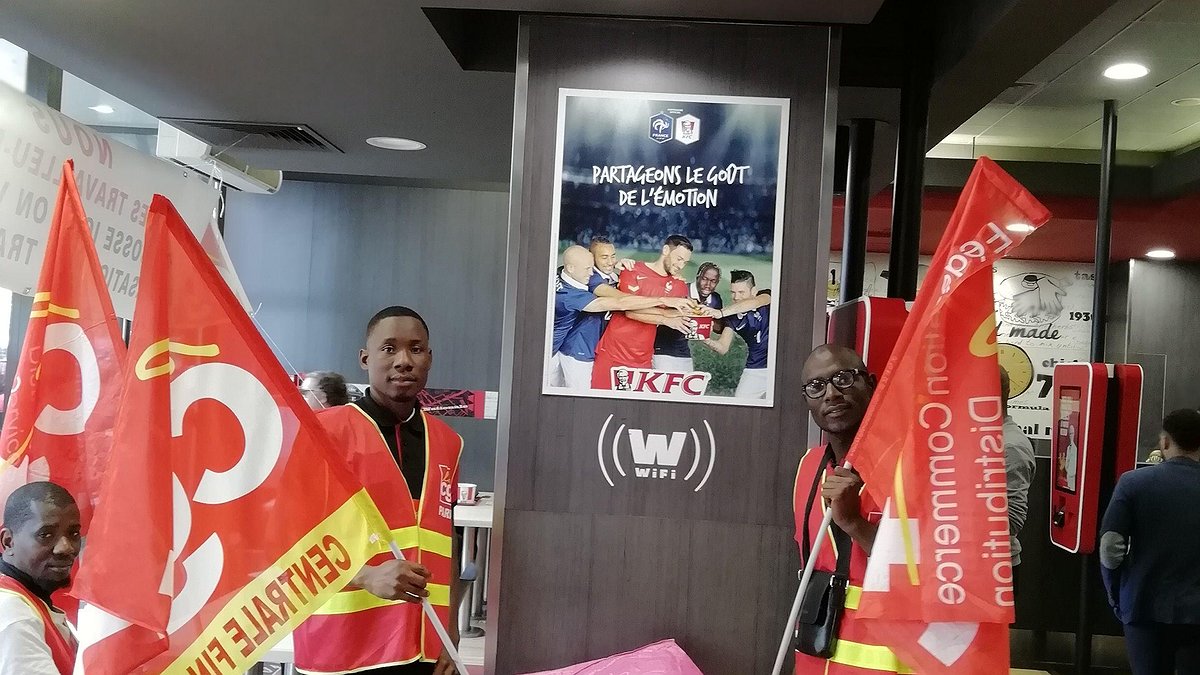 Illustration - travailleurs sans papiers en lutte