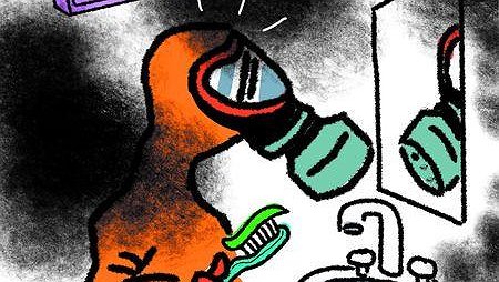 Illustration - les mensonges de Lubrizol