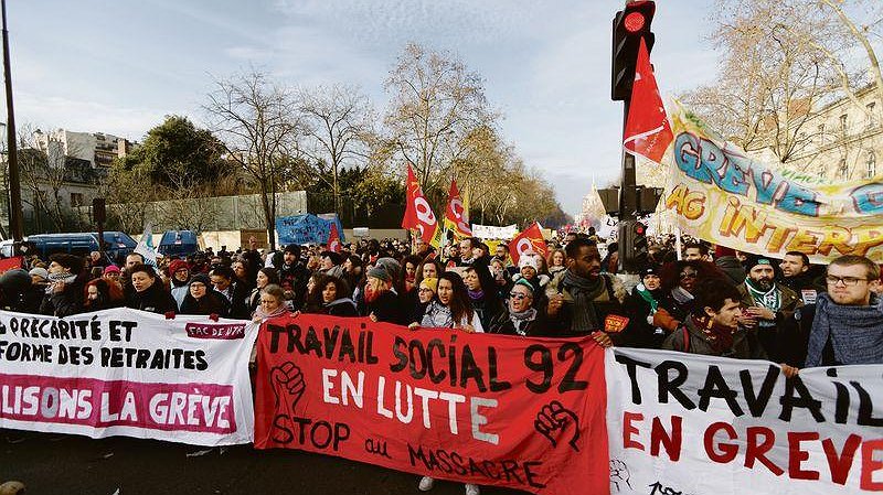 Illustration - contre la réforme des retraites !