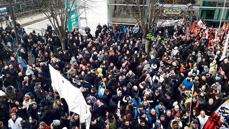 Illustration - mieux vaut la grève qu’une retraite de misère