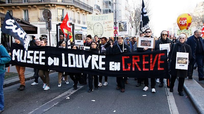 Illustration - Léonard et la grève