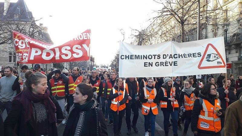 Illustration - vive la solidarité ouvrière !