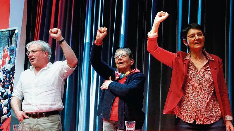 Illustration - “le rouge, couleur des grèves, des révoltes, des révolutions”