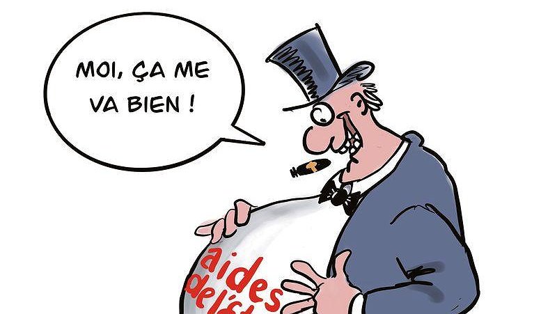 Illustration - le gouvernement joue avec le feu